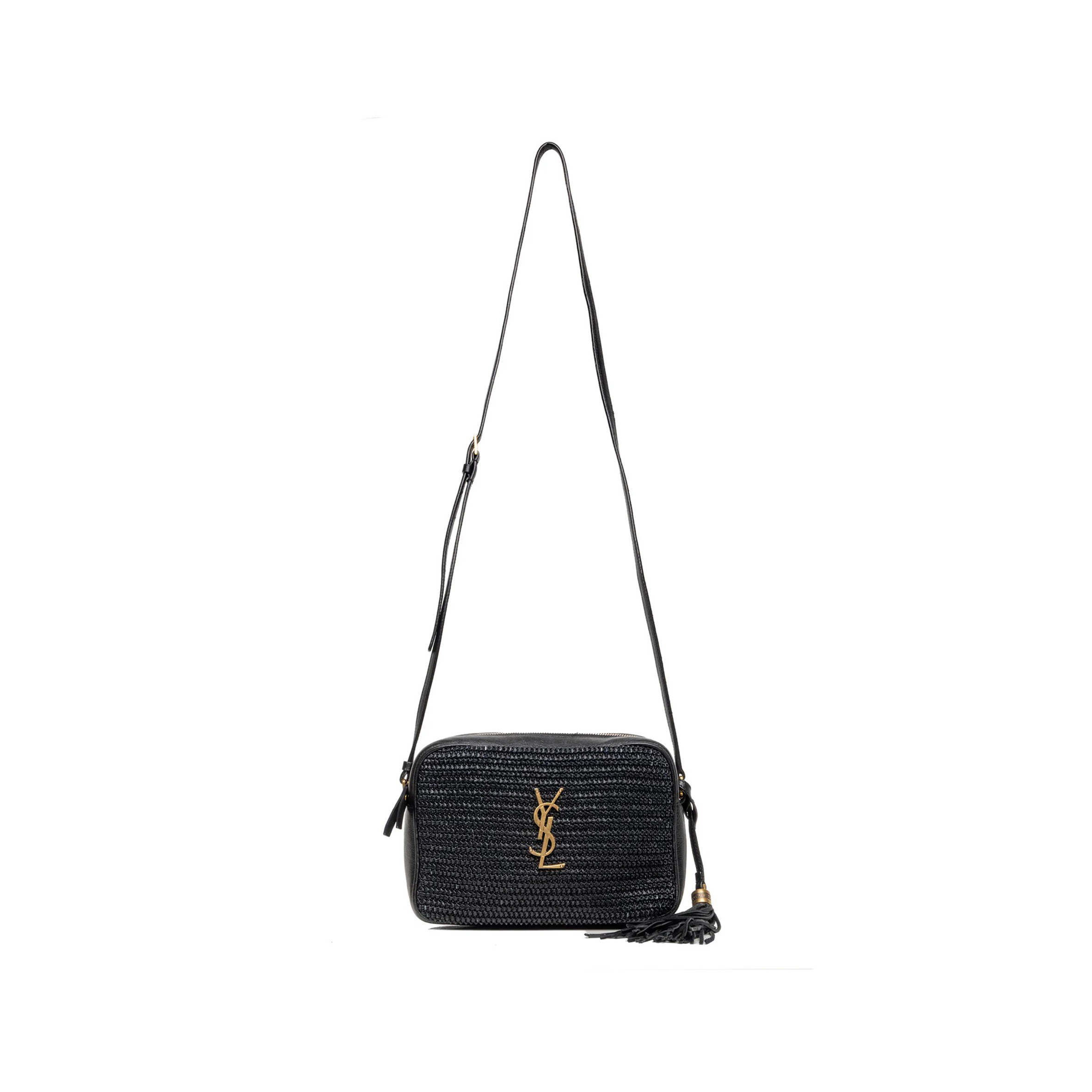 YSL LOU IN RAFFIA 6125429OBEW7070 (23*16*6cm)  